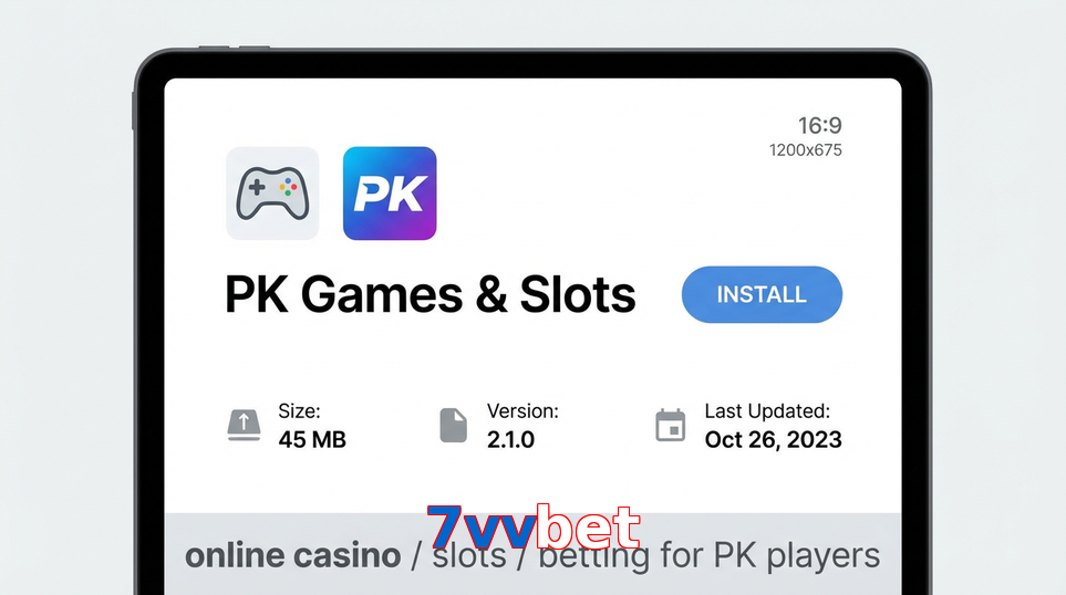 Game list for 7Vvbet gameapk section